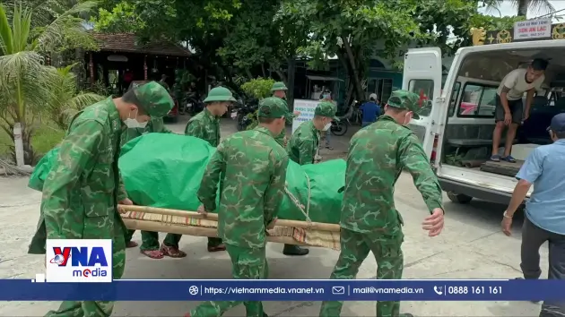 Đà Nẵng tìm được thi thể ngư dân mất tích trên biển