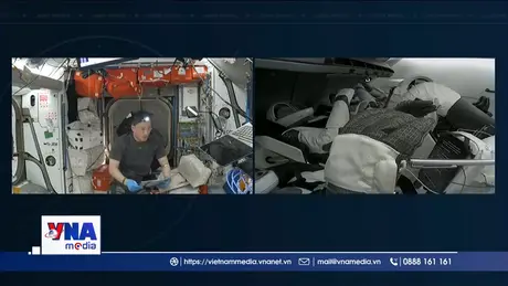 Phi hành đoàn Crew-10 khép lại sứ mệnh trên ISS