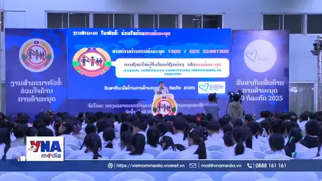 Lào tăng cường hành động chống nạn buôn người