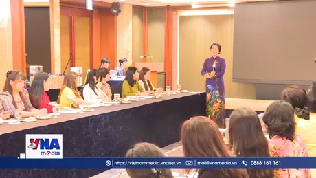 Phu nhân Ngô Phương Ly gặp mặt các cô dâu Việt Nam tại Hàn Quốc