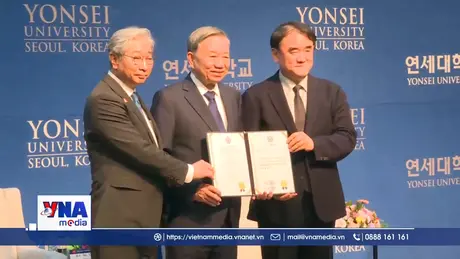 Tổng Bí thư Tô Lâm phát biểu chính sách tại Đại học Yonsei