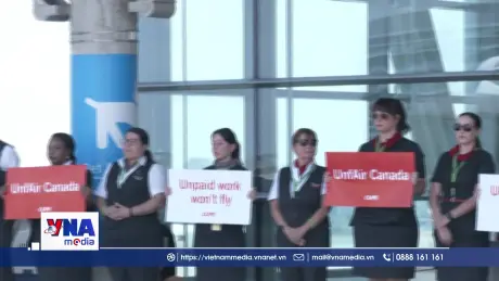 Air Canada đối mặt làn sóng biểu tình và đình công