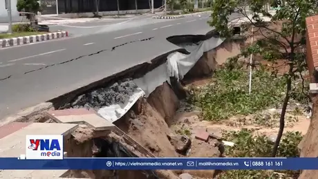 Kè Thường Thới Tiền liên tục sạt lở nghiêm trọng