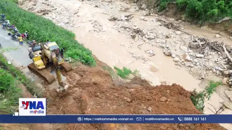 Đảm bảo vệ sinh môi trường sau mưa lũ tại Sơn La