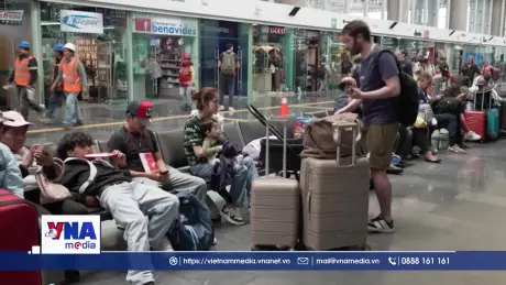 Sân bay ở thủ đô của Mexico phải đóng cửa hai lần do mưa lớn