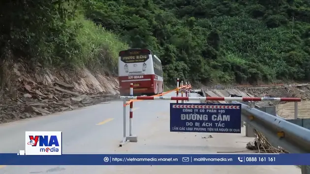 Nghệ An cần khẩn trương khôi phục hạ tầng giao thông quốc lộ 7