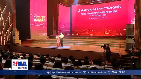 Lễ trao Giải báo chí “Vì an ninh Tổ quốc và bình yên cuộc sống”