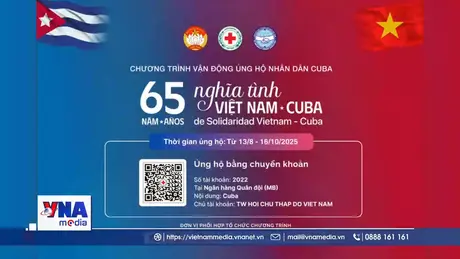 Lễ phát động cấp quốc gia 65 năm nghĩa tình Việt Nam - Cu Ba