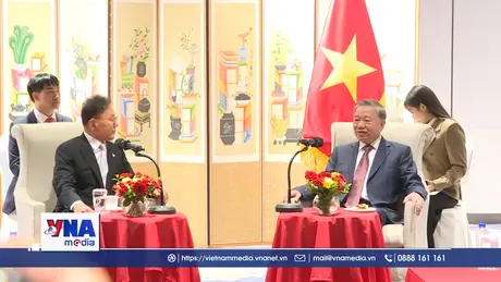 Tổng Bí thư Tô Lâm tiếp nguyên Tổng Lãnh sự danh dự Việt Nam tại Hàn Quốc