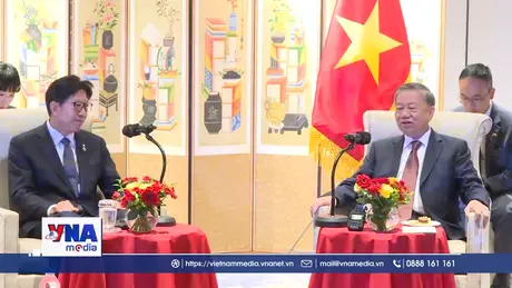 Tổng Bí thư Tô Lâm tiếp Thị trưởng thành phố Busan (Hàn Quốc)