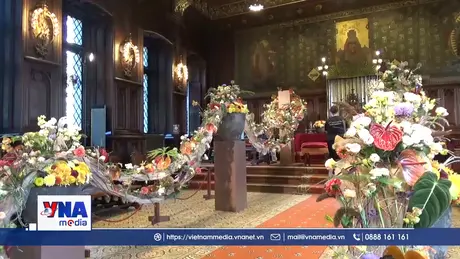 Rực rỡ Lễ hội hoa Brussels 2025