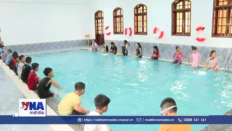 Ninh Bình phổ cập bơi phòng chống đuối nước
