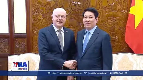 Chủ tịch nước Lương Cường tiếp Đại sứ Phần Lan đến chào từ biệt