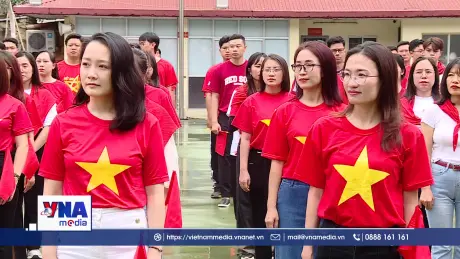 Khối báo chí rèn bước vững vàng hướng tới ngày diễu binh lịch sử
