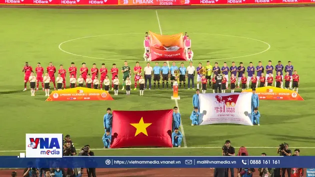 Khai mạc Giải bóng đá vô địch quốc gia LPBank V-League 2025-2026
