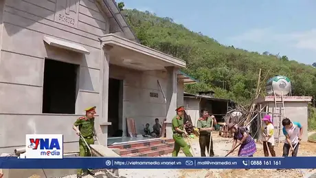 Mái ấm người nghèo - Dấu ấn Công an nhân dân
