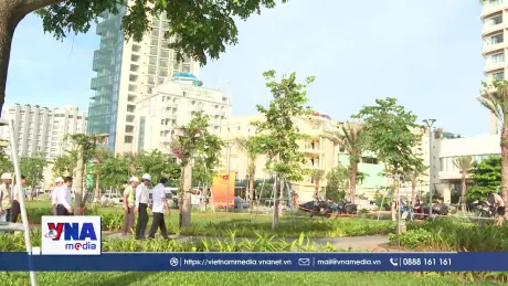 Chạy nước rút hoàn thành dự án chỉnh trang trục đường Thùy Vân