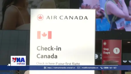 Air Canada chưa thể nối lại hoạt động do đình công tiếp diễn