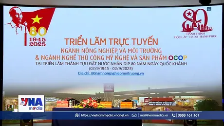Nông nghiệp tham gia triển lãm thành tựu đất nước