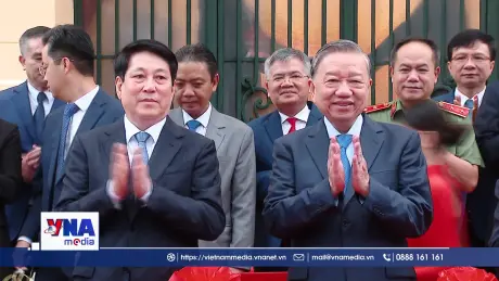 Lễ bàn giao công trình Tòa nhà Bắc Bộ Phủ, số 2 Lê Thạch (Hà Nội)