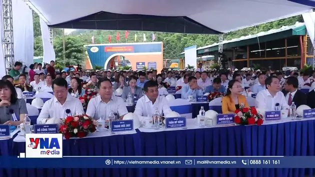 Khởi công dự án khai thác hầm lò phần mở rộng Hà Ráng
