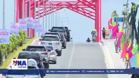 Quảng Ngãi khánh thành cầu Phước Lộc tổng mức đầu tư 850 tỷ đồng