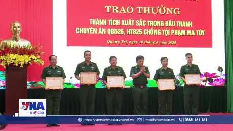 Biên phòng Quảng Trị phá chuyên án ma túy xuyên quốc gia