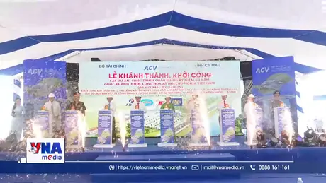 Khởi công Dự án Mở rộng, nâng cấp Cảng hàng không Cà Mau