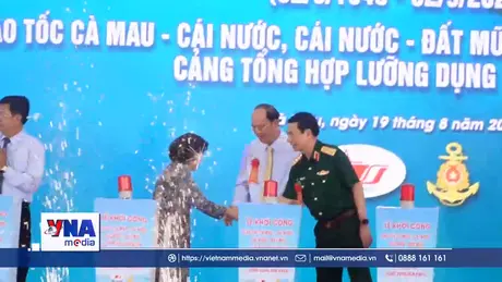 Tuyến cao tốc Cà Mau - Đất Mũi chính thức được khởi công