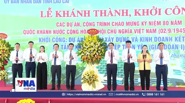 Lào Cai khởi công nhiều công trình, dự án quan trọng