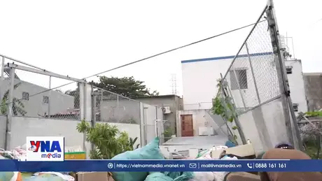 Phước Thắng ra quân cưỡng chế các công trình xây dựng trái phép 