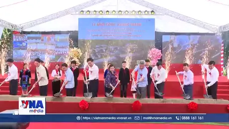 Lai Châu khởi công xây dựng Trường Phổ thông Dân tộc nội trú Tiểu học và THCS Phong Thổ