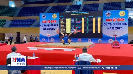 Khai mạc Giải Vô địch Cử tạ Quốc gia năm 2025