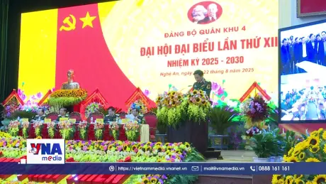  Đại hội Đảng bộ Quân khu 4 nhiệm kỳ 2025-2030