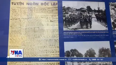 Trưng bày chuyên đề “Dấu ấn mùa thu lịch sử”