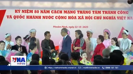 Mít tinh chào mừng Quốc khánh Việt Nam tại Campuchia