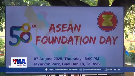 Long trọng tổ chức Ngày ASEAN tại Israel
