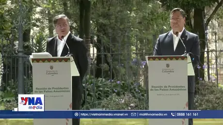 Các quốc gia vùng Amazon cam kết bảo vệ “lá phổi xanh” thế giới