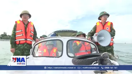 Bộ đội Biên phòng Quảng Trị chủ động ứng phó bão số 5
