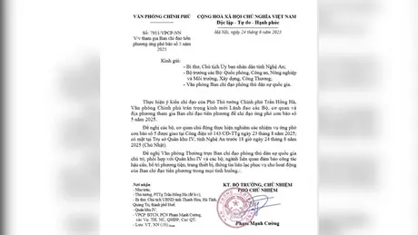 Ban chỉ đạo tiền phương ứng phó với bão số 5