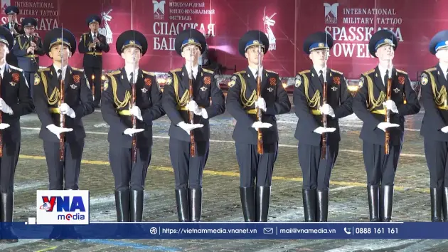 Ấn tượng Lễ hội âm nhạc quân sự quốc tế tại Nga