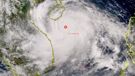 Ban chỉ đạo tiền phương ứng phó với bão số 5