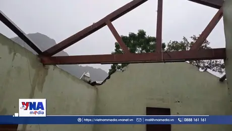 Đã có thiệt hại do ảnh hưởng của bão số 5