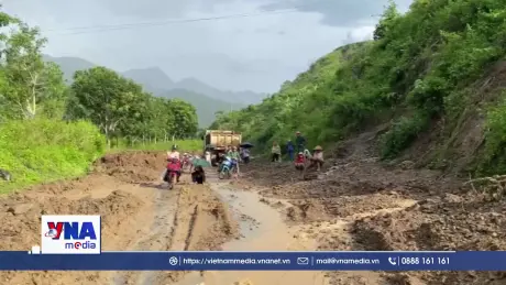 Cảnh báo lũ quét, sạt lở đất khu vực trung du và đồng bằng Bắc Bộ