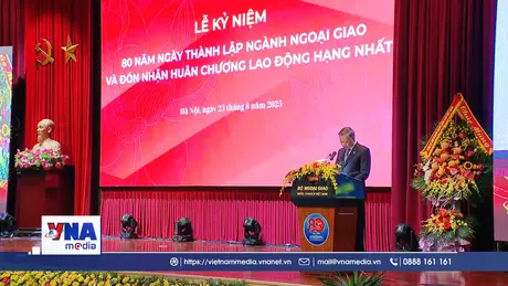Lễ kỷ niệm 80 năm thành lập ngành ngoại giao Việt Nam