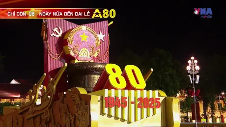 Đếm ngược A80 ngày 25/8/2025: Tổng hợp luyện diễu binh, diễu hành lần thứ hai