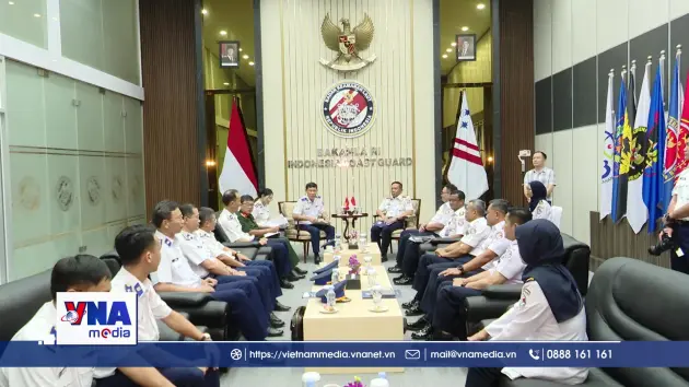 Cảnh sát biển Việt Nam và Indonesia tăng cường hợp tác