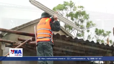 Hà Tĩnh huy động tổng lực khắc phục hậu quả bão số 5