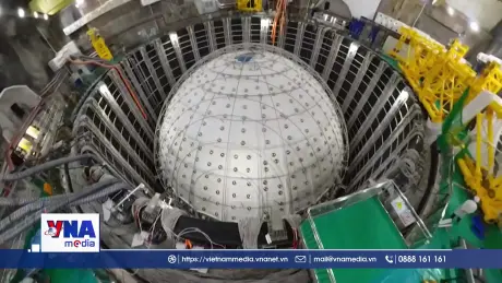 Máy dò “hạt ma” lớn nhất thế giới đi vào hoạt động