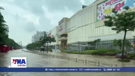 Hà Nội còn một số điểm ngập cục bộ